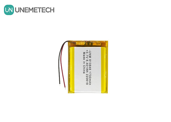 3.7V 1730mAh Duża pojemność baterii poliestrowej litowo-jonowej 813848