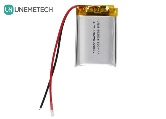 3.7V 800mAh Li-Ion Polimerowy Akumulator 902536