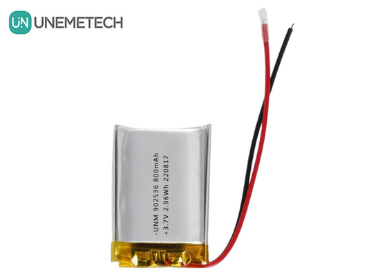 3.7V 800mAh Li-Ion Polimerowy Akumulator 902536
