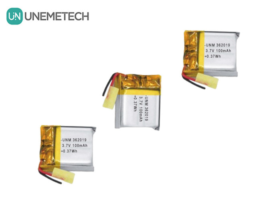 3.7V 100mAh Mała bateria polimerowa litowa 362019 do słuchawki bezprzewodowej