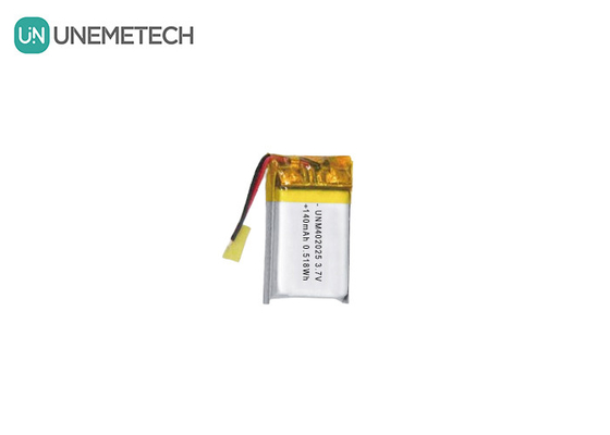 3.7V 140mAh 402025 Akumulator ładowalny Lipo Akumulator dla kompaktowych masażystów