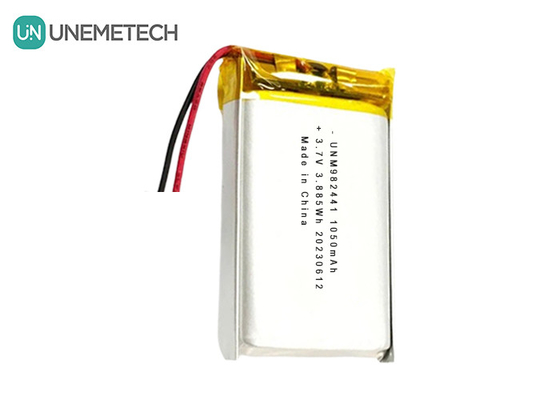 OEM ODM Niestandardowy 3,7V 1050mAh Li-ion Polimerowy akumulator 982441 dla inteligentnego dzwonka
