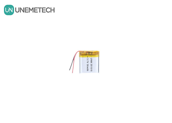 3.7V 30mAh 251515 Mała lekkie baterie Lipo dla małych termometrów elektronicznych