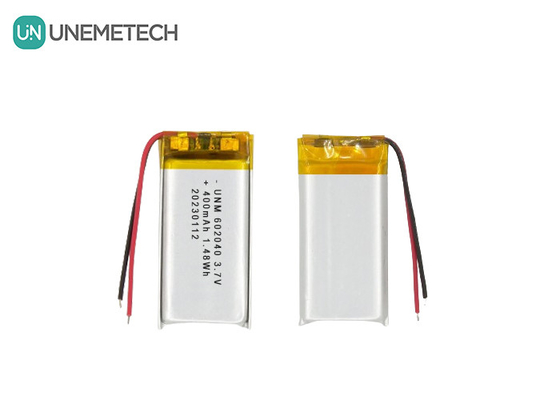 3.7V 400mAh 602040 Litowy Polimerowy Akumulator Długa żywotność