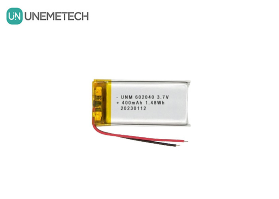 3.7V 400mAh 602040 Litowy Polimerowy Akumulator Długa żywotność
