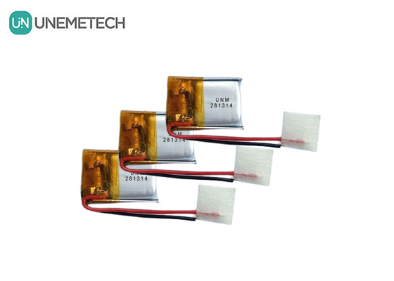 3.7V 25mAh 281314 Mała Cienka Lipo Mikro Akumulacyjna Bateria do Światła Klucza