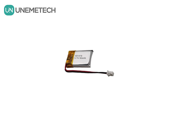 3.7V 50mAh Mała bateria polimerowa litowa 401419 dla małych urządzeń elektronicznych