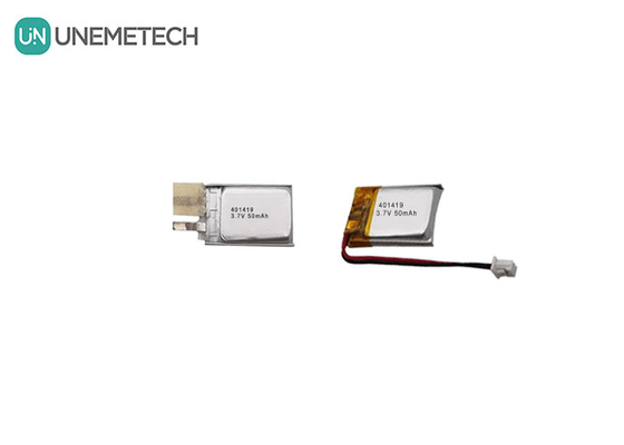 3.7V 50mAh Mała bateria polimerowa litowa 401419 dla małych urządzeń elektronicznych