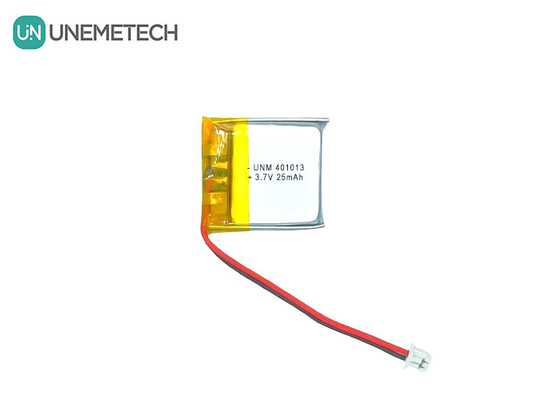 3.7V 25mAh 401013 Naładowalna ultra cienka, szczupła bateria poliestrowa litowa do inteligentnych okularów