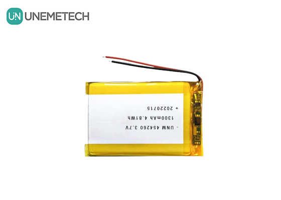Litowo-jonowa bateria polimerowa 3.7V 1300mAh 454260 dla systemów Soalr