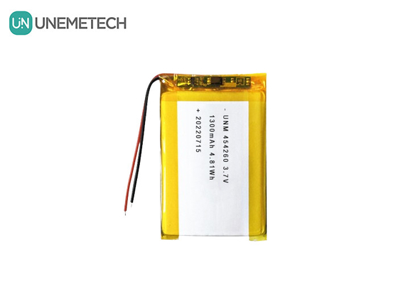 Litowo-jonowa bateria polimerowa 3.7V 1300mAh 454260 dla systemów Soalr