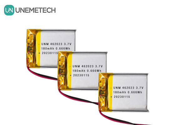 3.7V 180mAh Li-ion Battery 462023 Lipo Akumulatory do zabawek elektronicznych