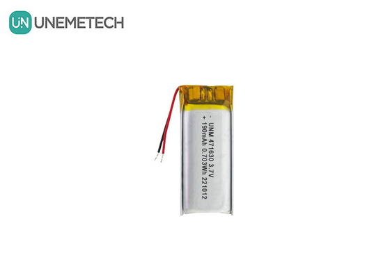 Certyfikat CE LiPo bateria 471630 3,7V 190mAh Li-polimerowa bateria do przenośnej elektroniki