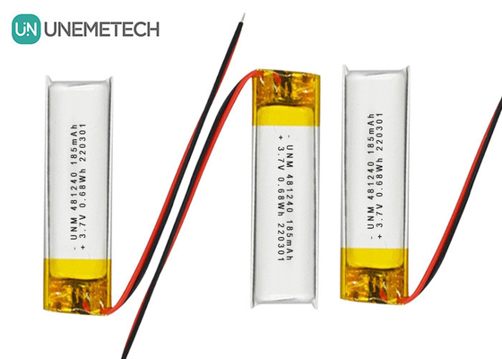 3.7V 185mAh 481240 Litowo-jonowa i litowo-polimerowa bateria do samochodowych DVR