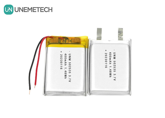 Li Polymer Battery Pack 502535 400mAh 3,7V bateria do urządzeń elektronicznych