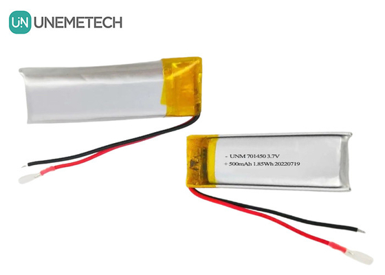 3.7V 500mAh 701450 Akumulator polimerowy litowy do czujników temperatury