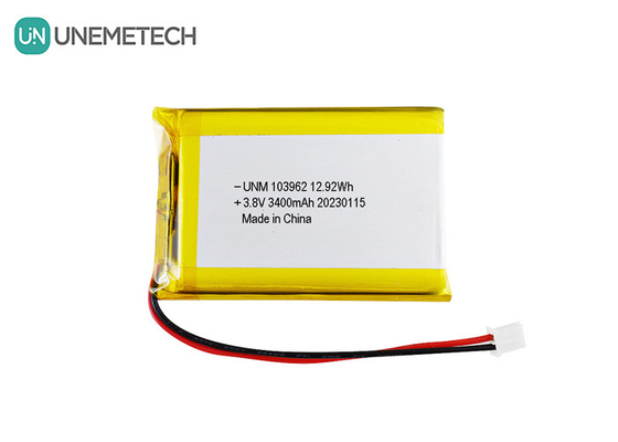 Akumulator Lipo wysokonapięciowy 103962 3.8V 3400mAh Akumulatory LiHV do aparatów cyfrowych