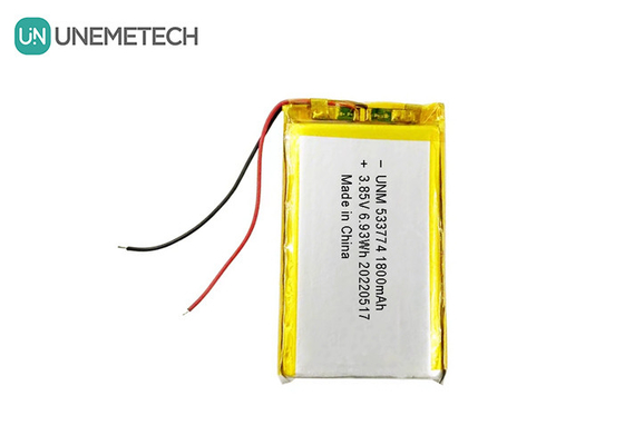Akumulator LiPo wysokonapięciowy 3.85V 1800mAh 533774 Akumulator do ładowania dla małych robotów