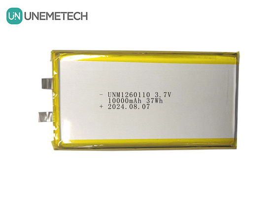 3.7V 10000mAh Ładowalna bateria litowo-polimerowa o dużej pojemności 1260110 dla tabletów