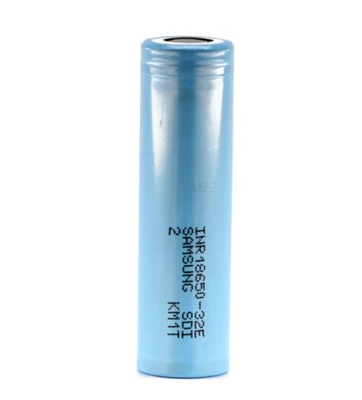 Samsung 32E 18650 3200mAh 6.4A Akumulator 3.65V Cylindrical Lithium Ion Cell INR18650-32E