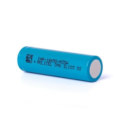 Molicel INR-18650-M35A Płaska szczyt 18650 Bateria Molicel M35A 18650 3500mAh 10A Bateria 3.6V