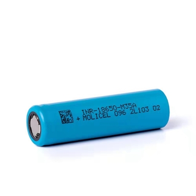 Molicel INR-18650-M35A Płaska szczyt 18650 Bateria Molicel M35A 18650 3500mAh 10A Bateria 3.6V