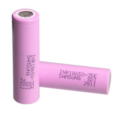 Samsung 35E 18650 Akumulator 3500mAh 8A 3.6V Cylindrical Lithium Ion Cell INR18650-35E