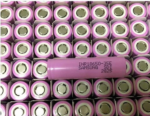 Samsung 35E 18650 Akumulator 3500mAh 8A 3.6V Cylindrical Lithium Ion Cell INR18650-35E