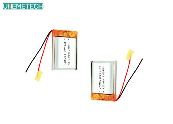 3.7V 420mAh 802030 Akumulator litowy polimerowy do urządzeń elektronicznych