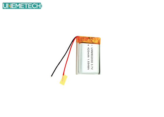 3.7V 420mAh 802030 Akumulator litowy polimerowy do urządzeń elektronicznych