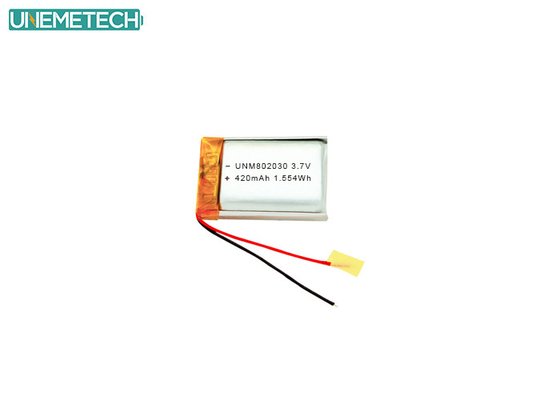 3.7V 420mAh 802030 Akumulator litowy polimerowy do urządzeń elektronicznych