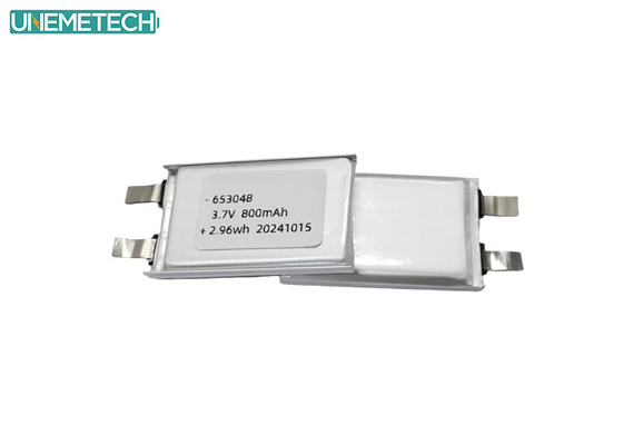 20C Wysoka prędkość rozładowania 3,7V 800mah Lipo bateria 653048 dla RC samolotu