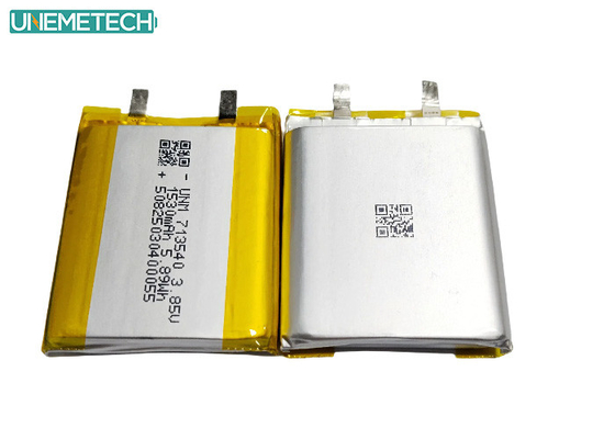 3.85V Wysokonapięciowa bateria polimerowa litowa 1530mAh 713540 Do wyrobów medycznych