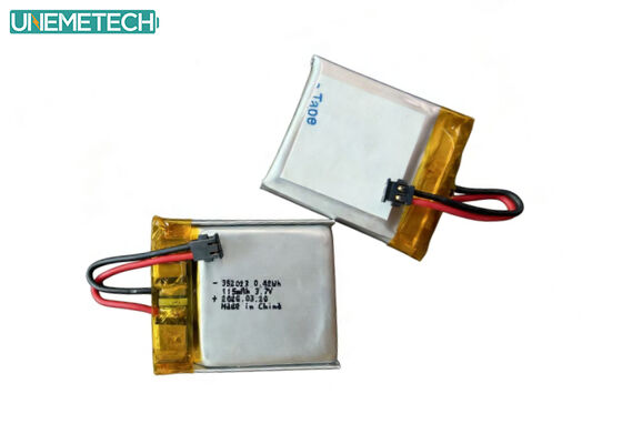 Jakość Akumulator litowo-polimerowy 352023 3,7 V 115 mAh Akumulator LiPo do trackerów GPS fabryka