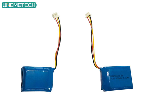 Jakość 2S 7.4V Li-polimerowy zestaw baterii 782632 720mAh Custom Lipo zestaw baterii fabryka